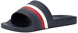 Tommy Hilfiger Uomo Scarpe da Mare Pool Slide con Branding Tommy, Blu (Desert Sky), 41