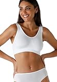 Lovable Brassière Sportiva Senza Cuciture Active Comfort Reggiseno, Bianco, XL Donna