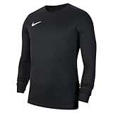 Nike M Nk Dry Park VII JSY LS, T-Shirt A Manica Lunga Uomo, Black/White, M