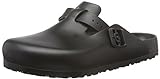 Birkenstock Boston Eva Black, Zoccoli Unisex – Adulto, Nero (Black), 44 EU