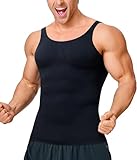 KUMAYES Maglietta Compressione Uomo Canottiera Contenitiva Uomo Modellante Dimagrante Snellente Intimo Pancia Piatta Sportivo Fitness Canottiera