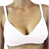 GIOS Reggiseno Cotone Aroma (3, Bianco)