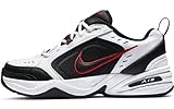 Nike Air Monarch IV, Scarpe da Ginnastica Uomo, Bianco White Black Varsity Red 101, 39 EU